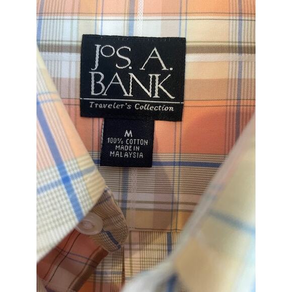 Jos. A Bank Size Medium Men's 100% Cotton Button Down Shirt - Picture 4 of 4